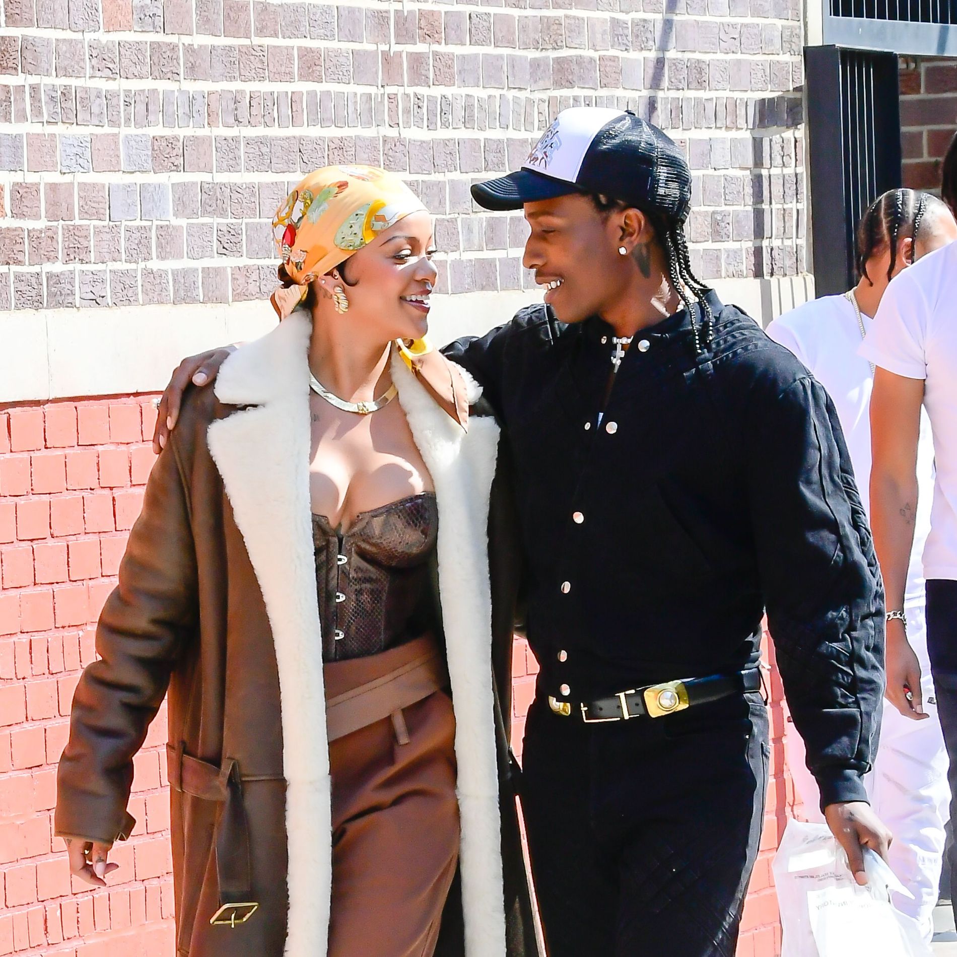 Rihanna and A$AP Rocky in the Bronx