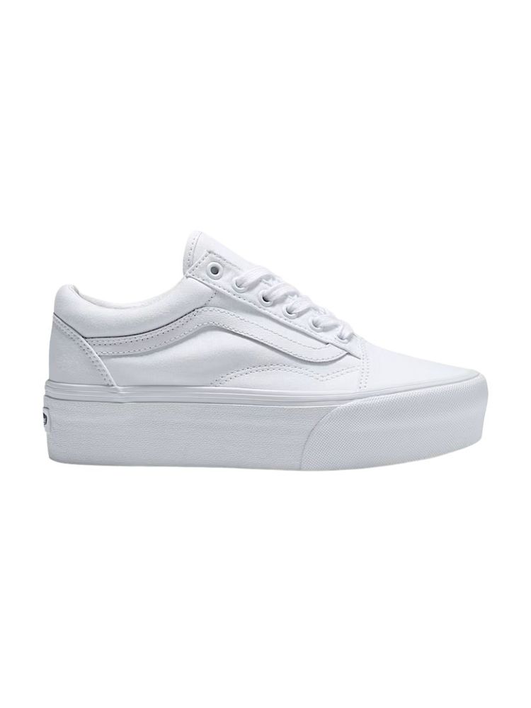 The best platform sneaker by Vans on a white background