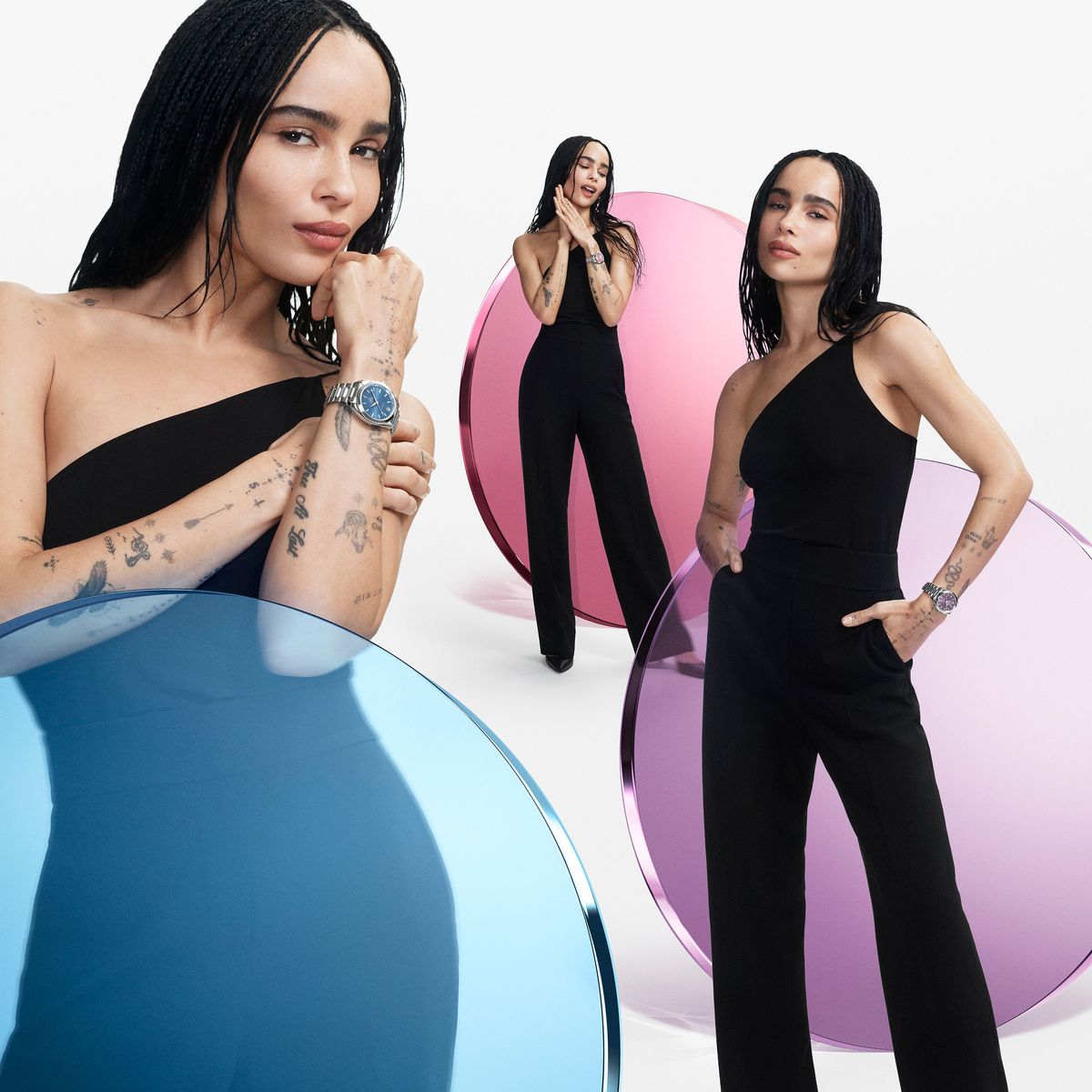 Zoë Kravitz and Eddie Redmayne on this year's must-have statement