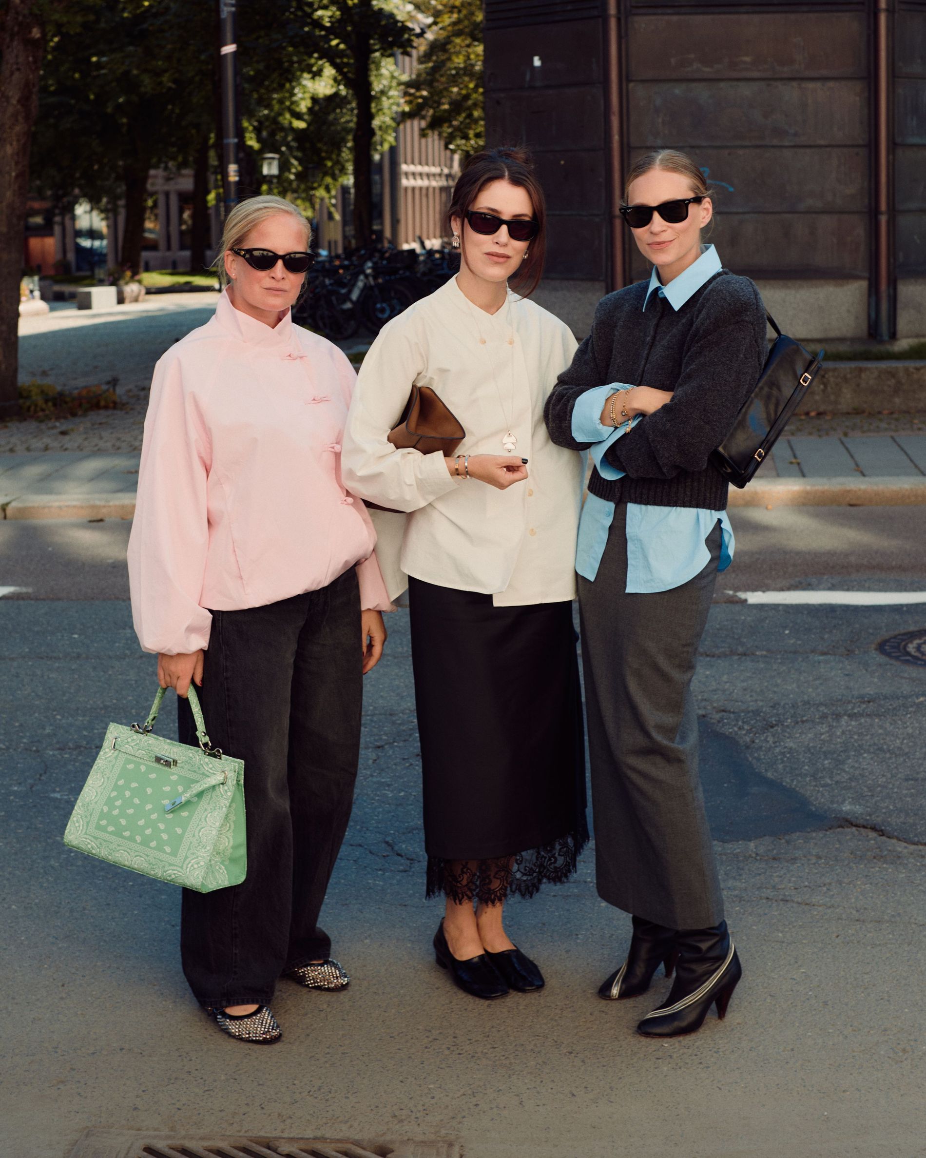 Street style from Oslo Runway 2026