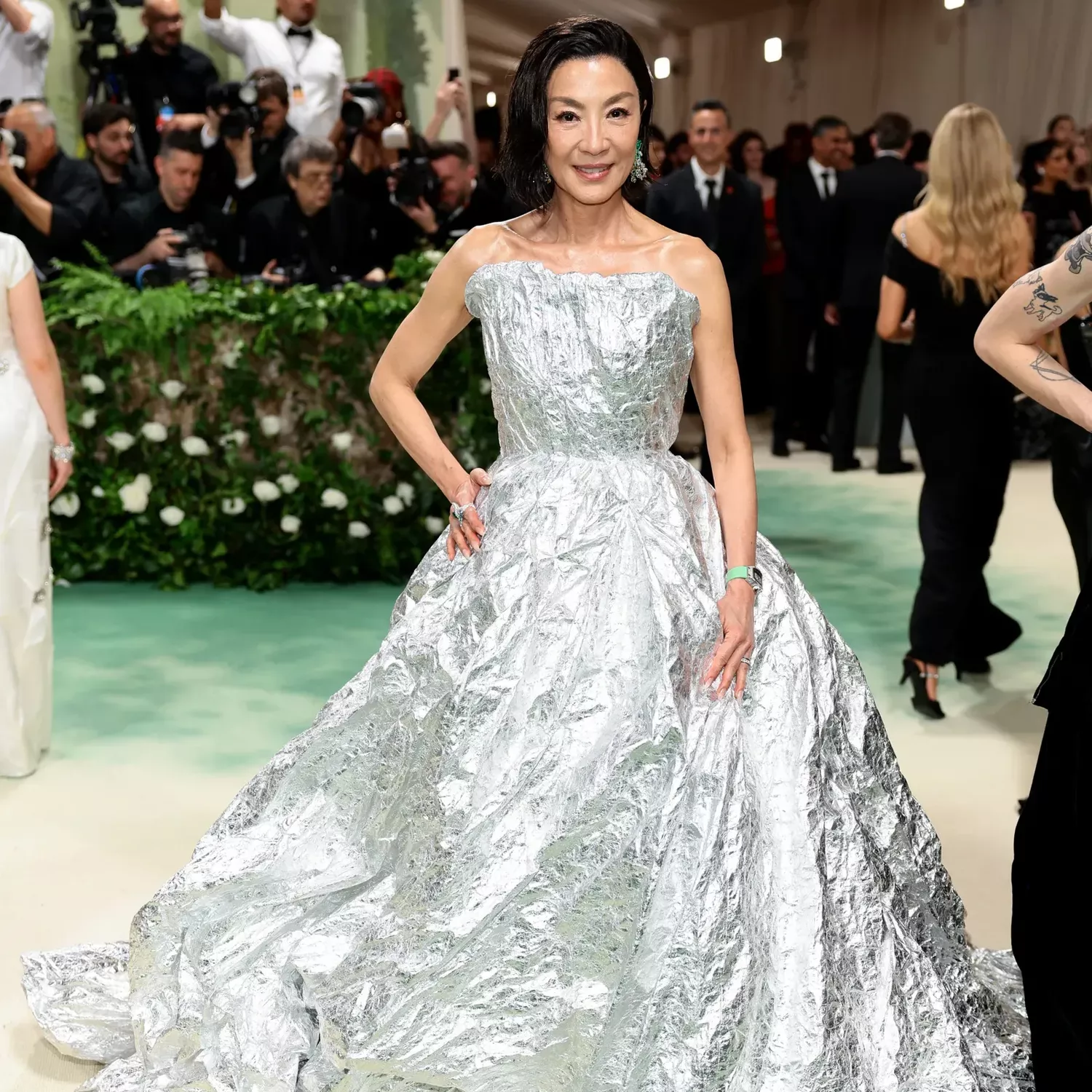 Michelle Yeoh in Balenciaga