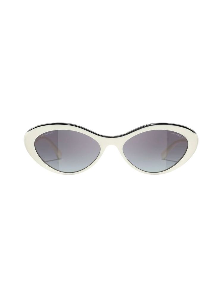 The best white sunglasses by Chanel 2026 on a white background