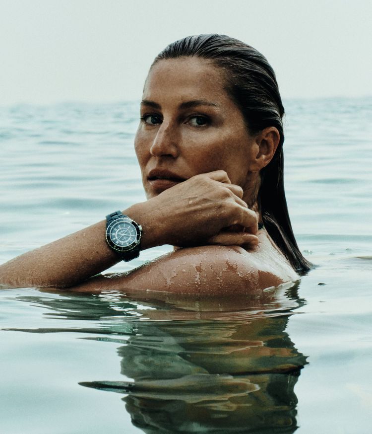 With Giselle on deck, Chanel's J12 is back in its element - Vogue