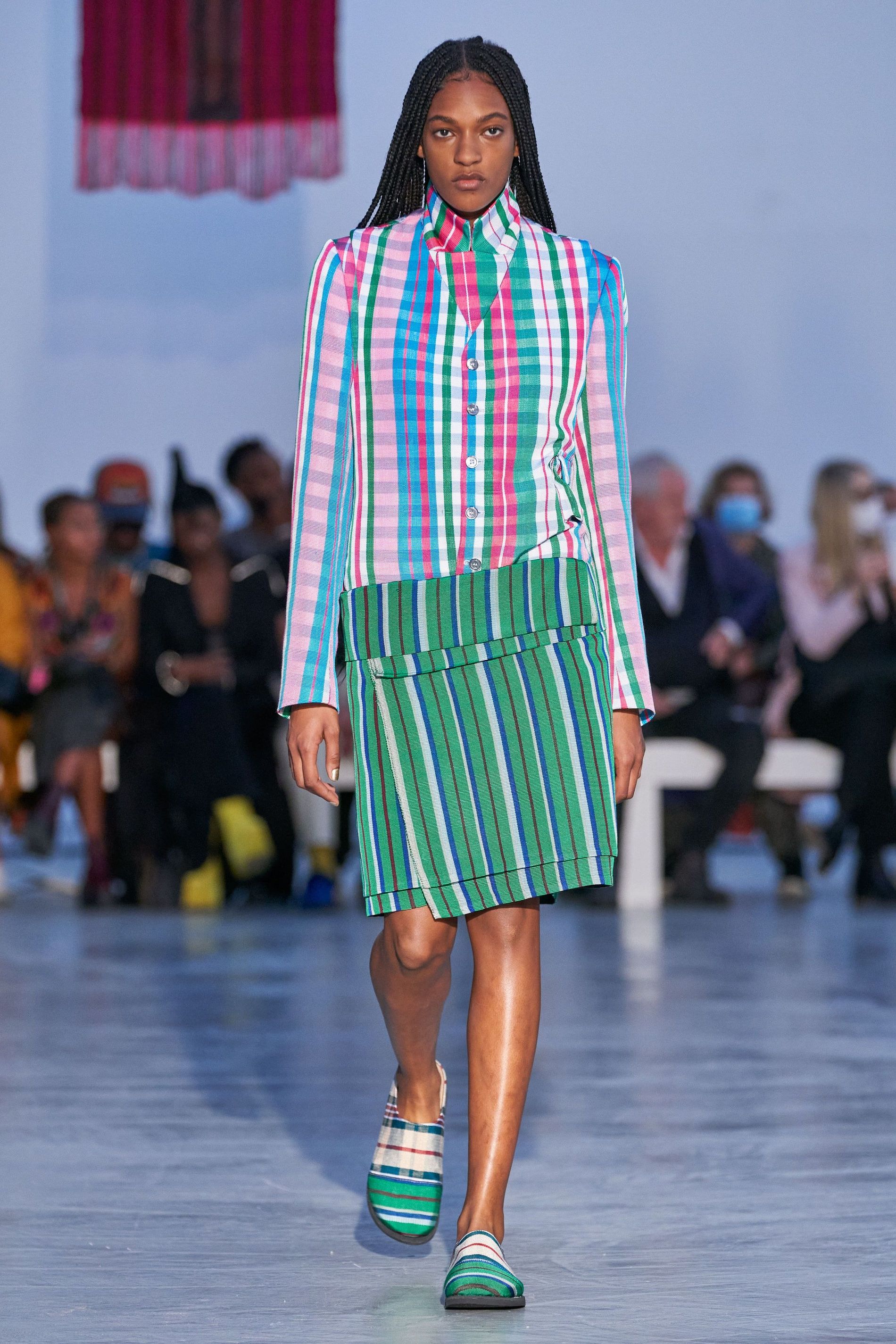 PFW: Vibrant Blues for Louis Vuitton