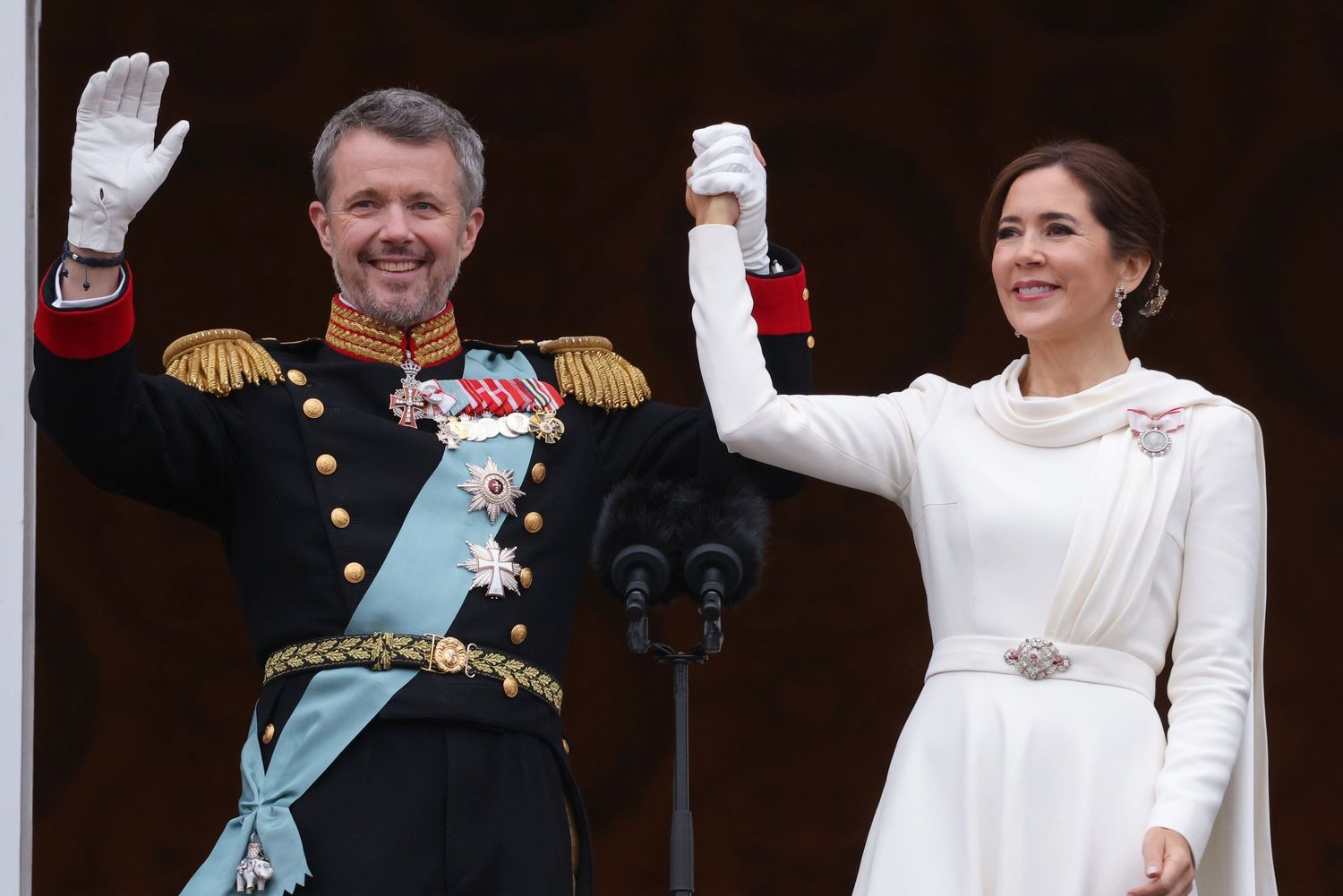 This is what the new King and Queen of Denmark wore to their coronation ...