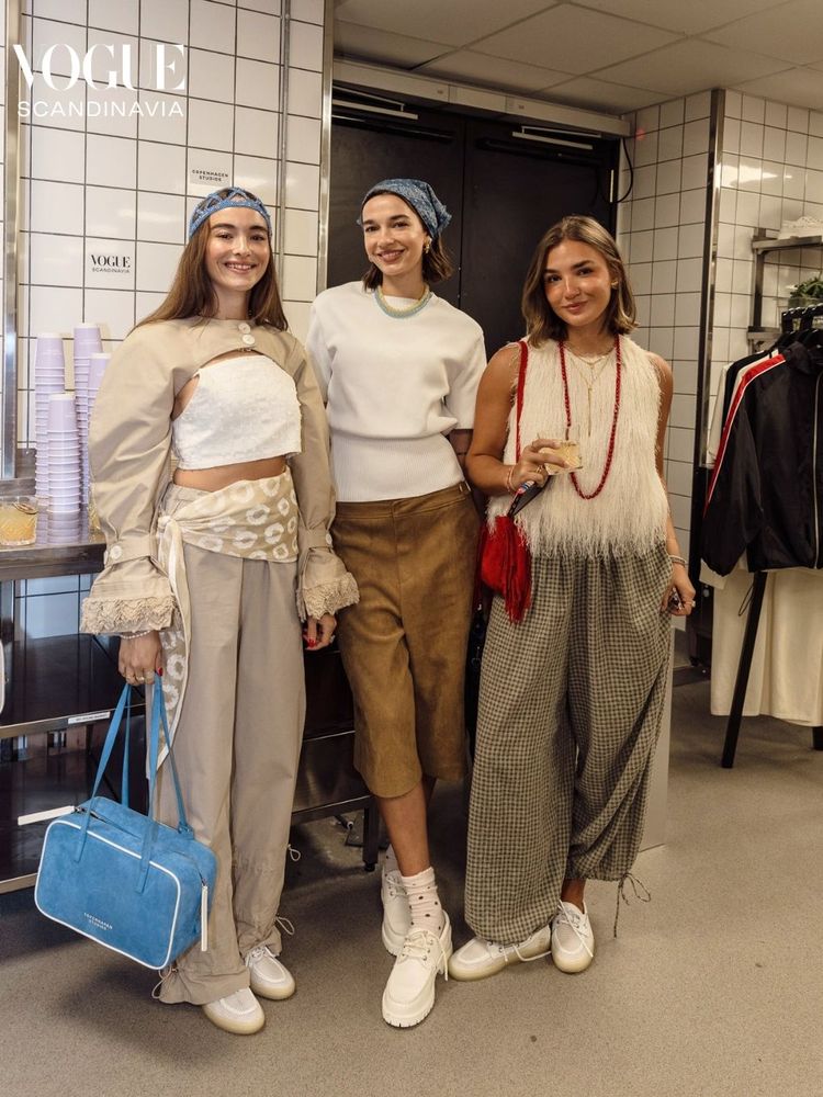 Attendee at Vogue Scandinavia X Copenhagen Studio breakfast