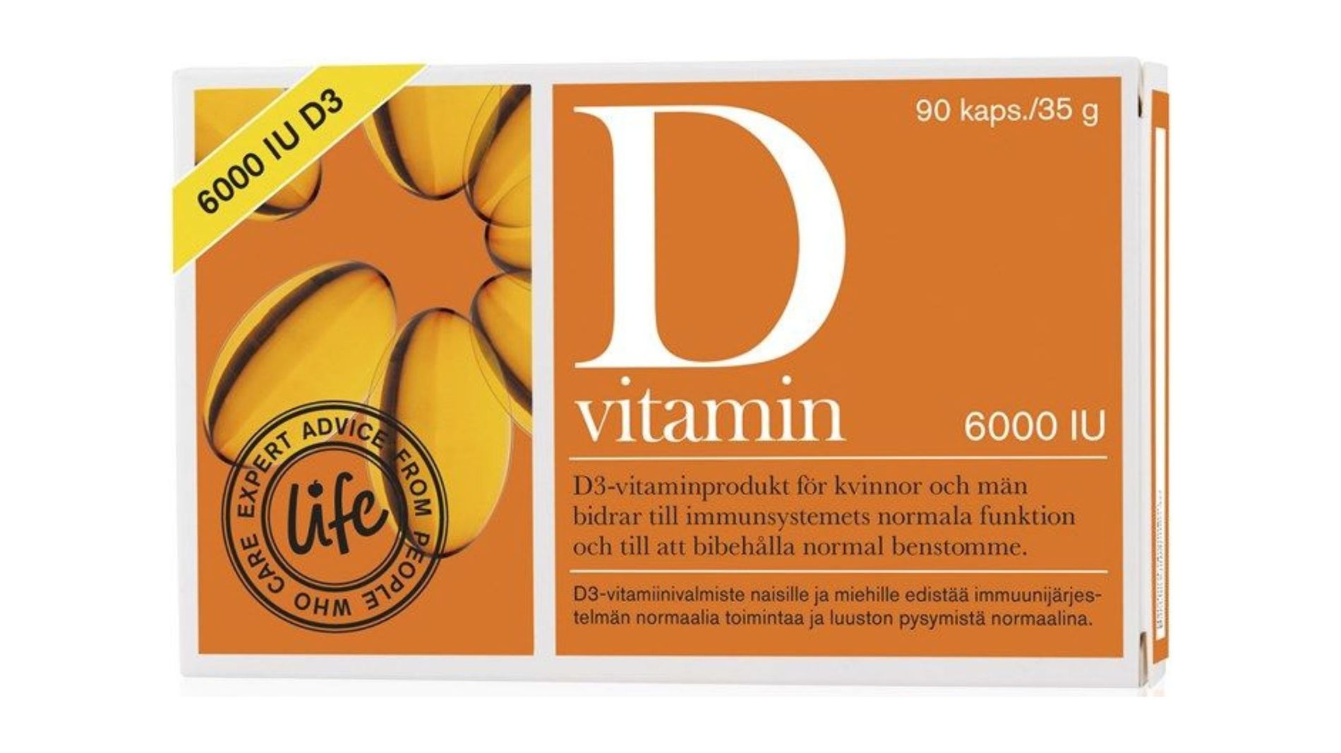 Life Vitamin D supplements tablets