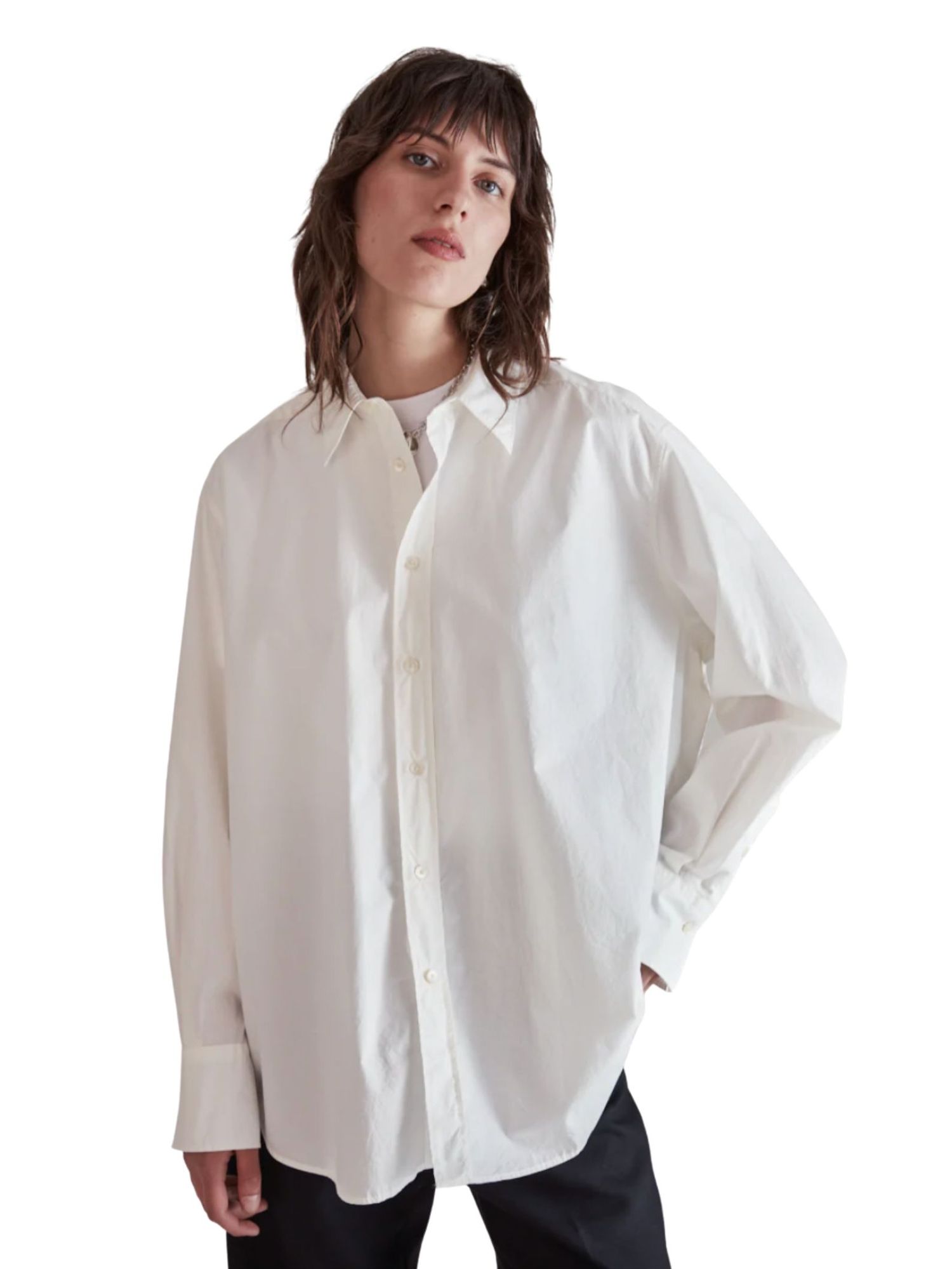 New white sale shirt