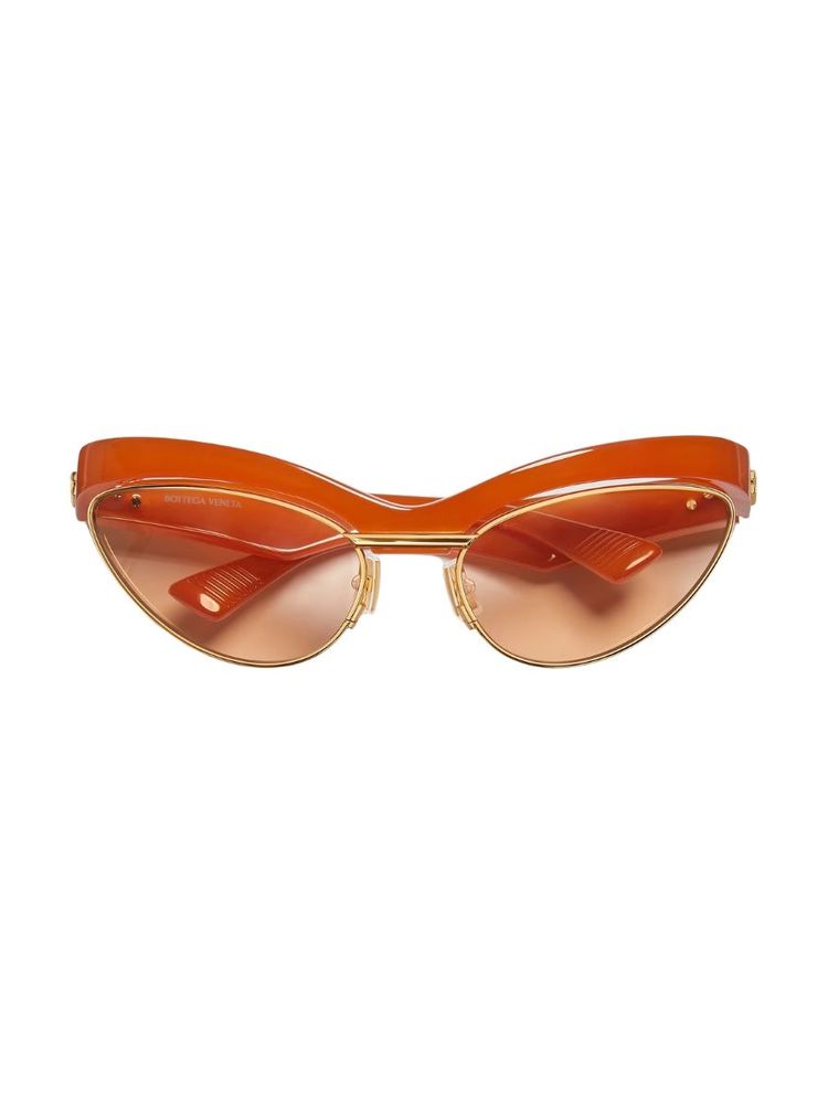 The best cat-eye sunglasses by Bottega Veneta 2026 on a white background