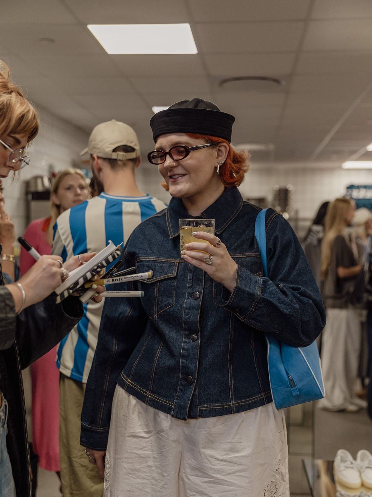 Attendee at Vogue Scandinavia X Copenhagen Studio Breakfast