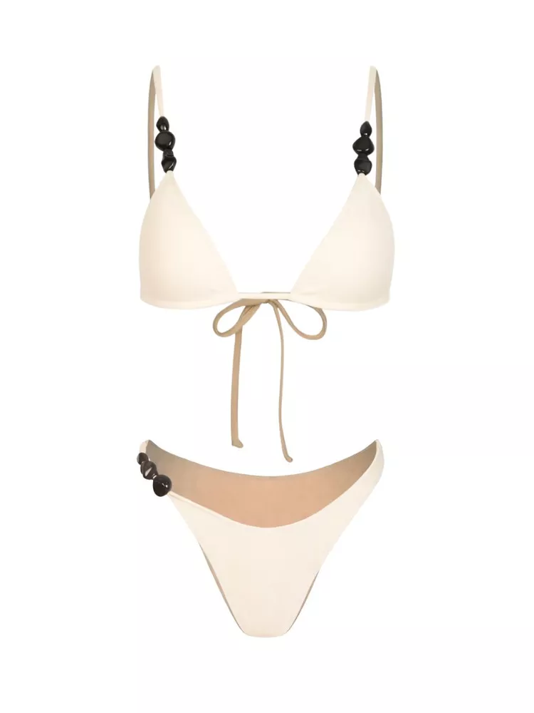 The best white bikini - SAME - On a white background