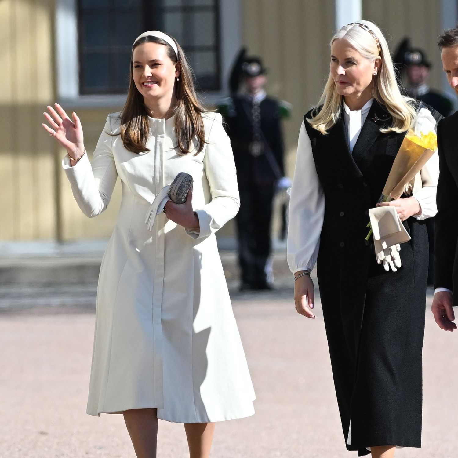 Crown princess Mette Marit & princess Ingrid Alexandra in Oslo
