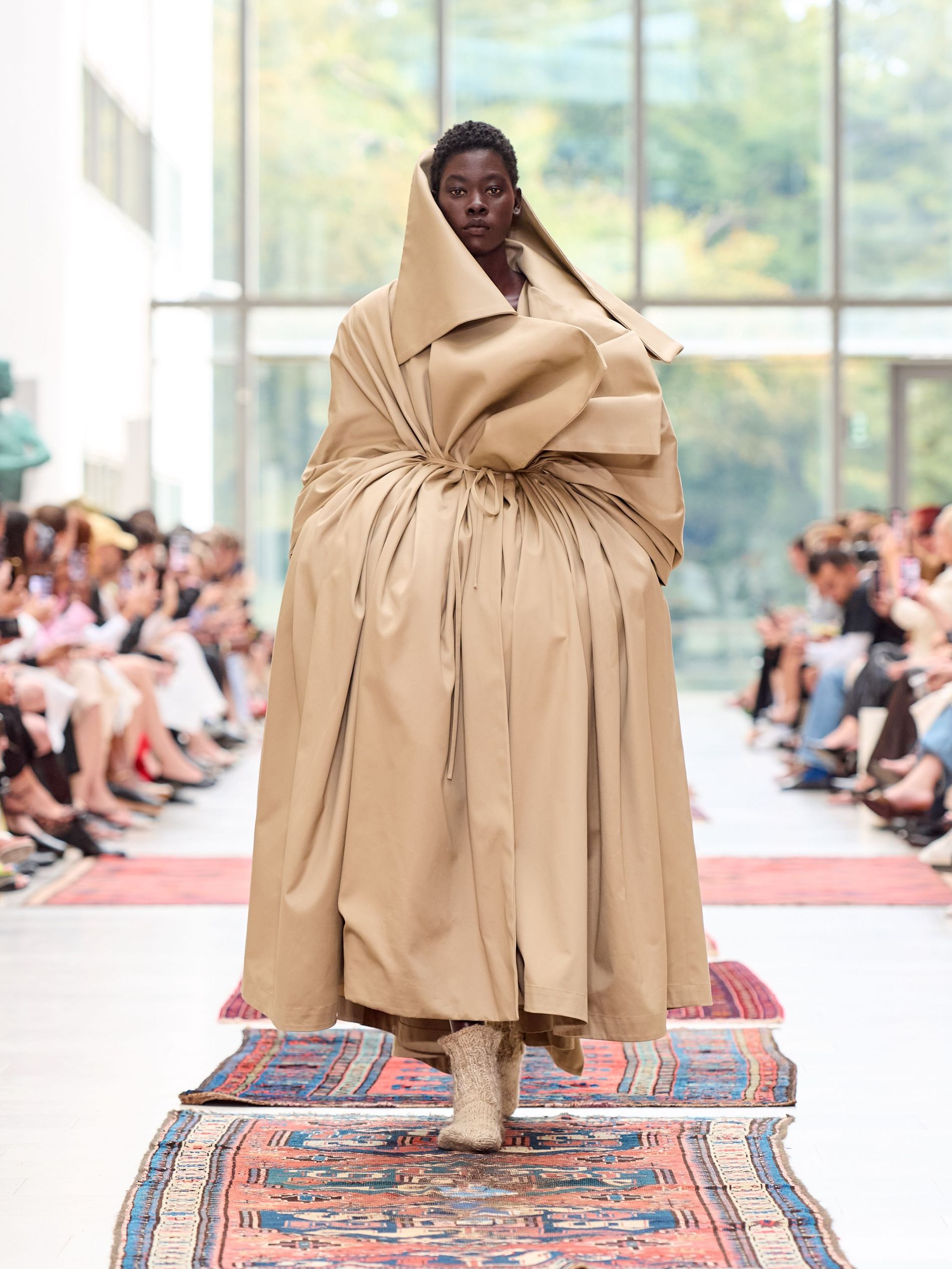 Models walks Institution SS27 show at Copenhagen Fashion Week