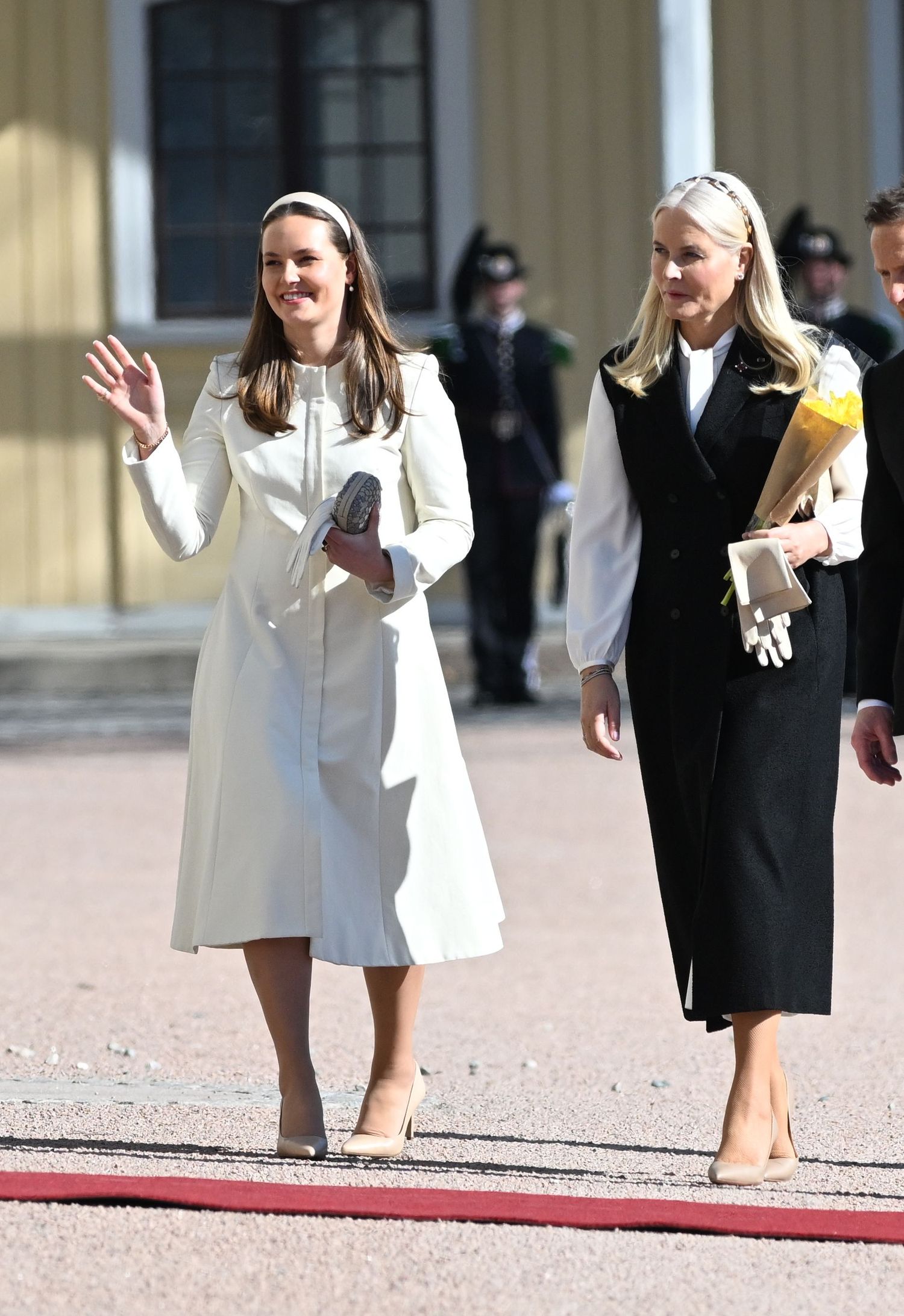 Crown princess Mette Marit & princess Ingrid Alexandra in Oslo
