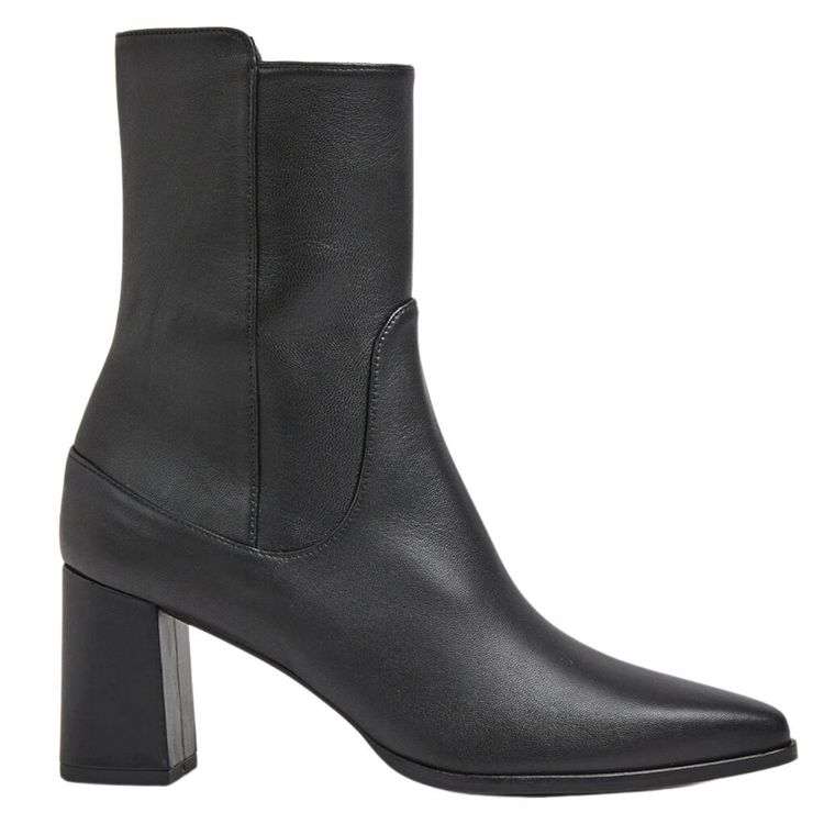 Black ankle boots