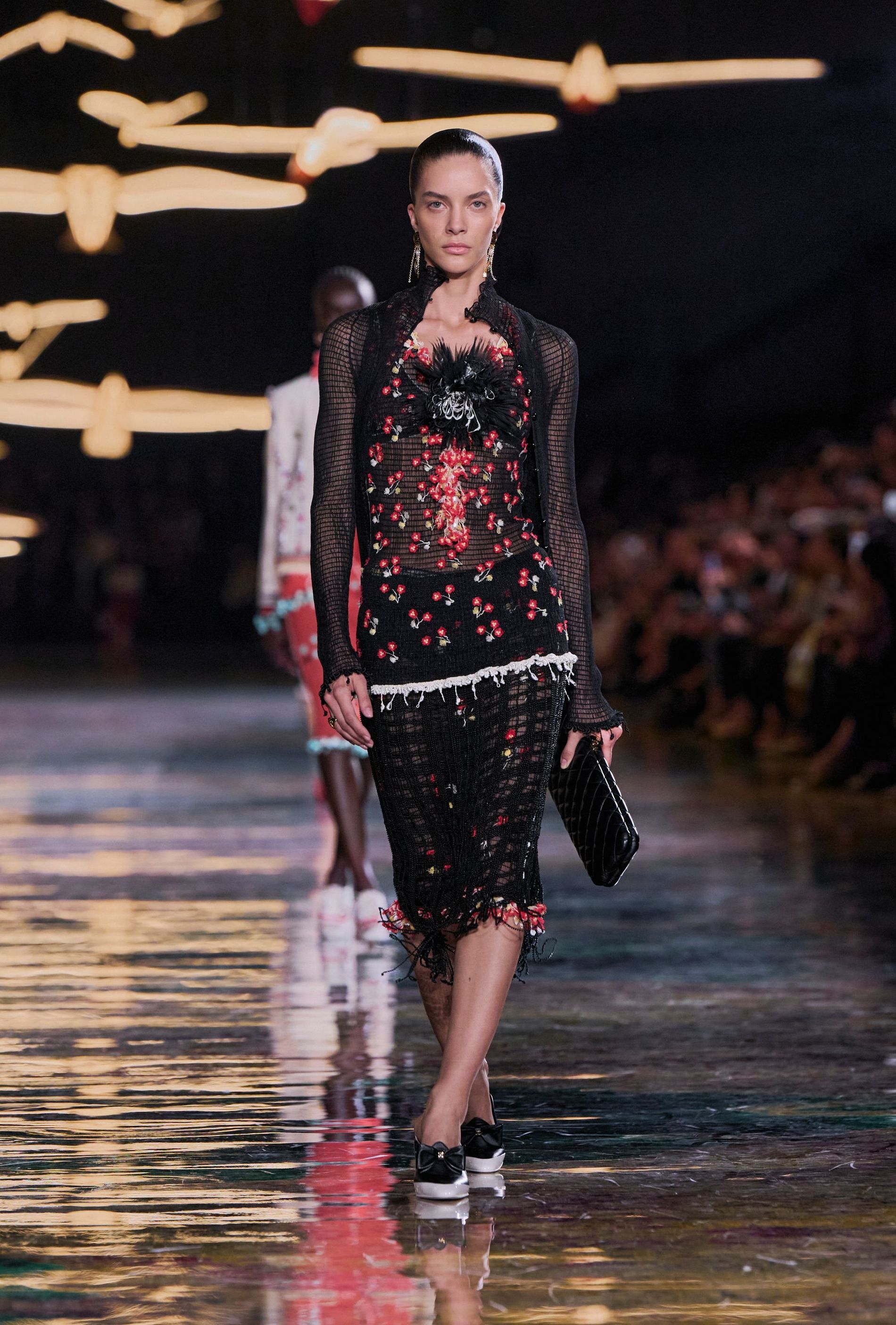 Model walking the Chanel Spring/Summer 2027 runway collection