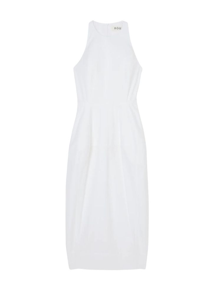 The best sculptural A-line dress - Rohe - Ona white background