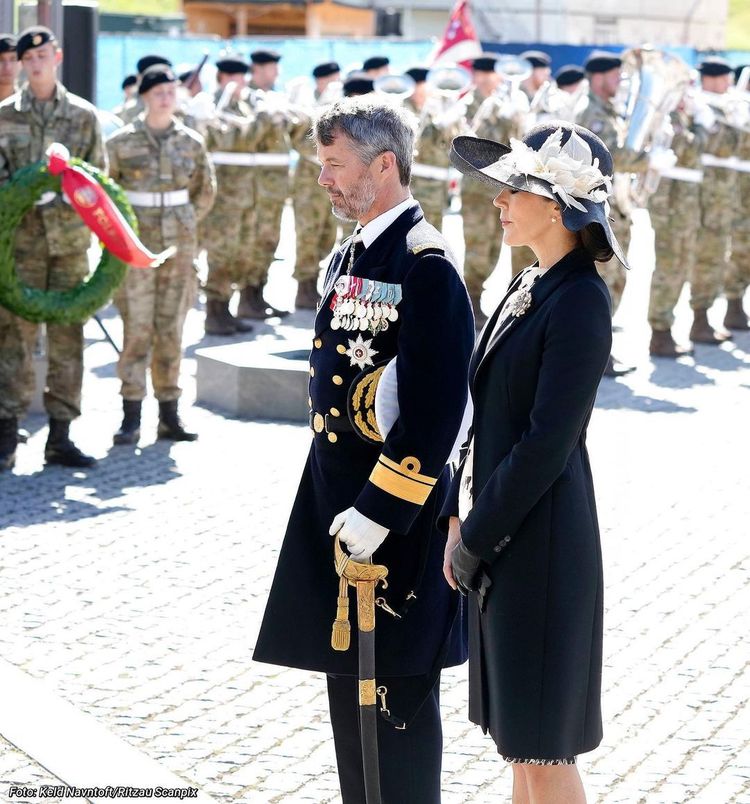 Princess Mary Denmark Prada coat maxmara dress