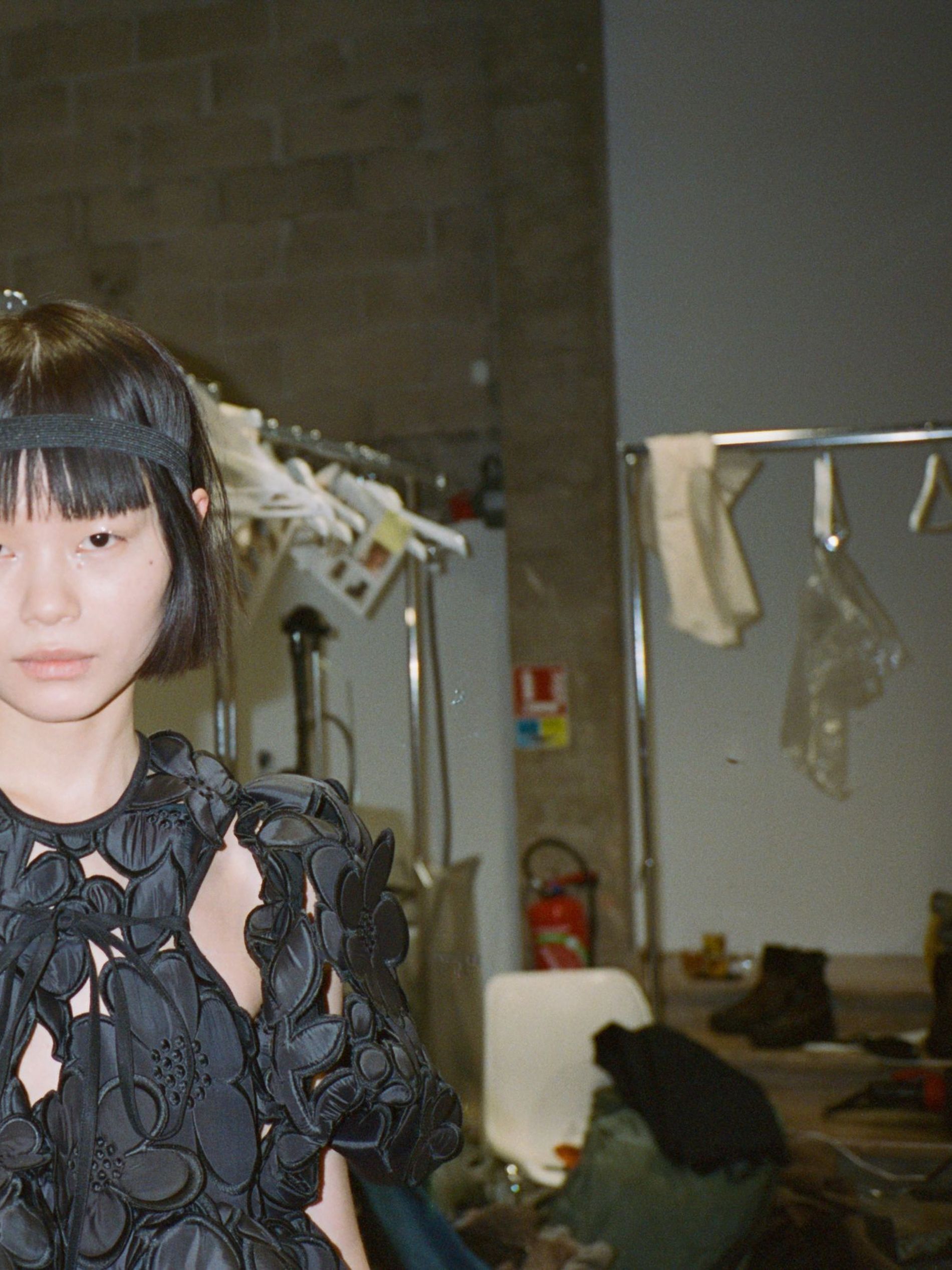 Cecilie Bahnsen autumn/winter '25 backstage beauty