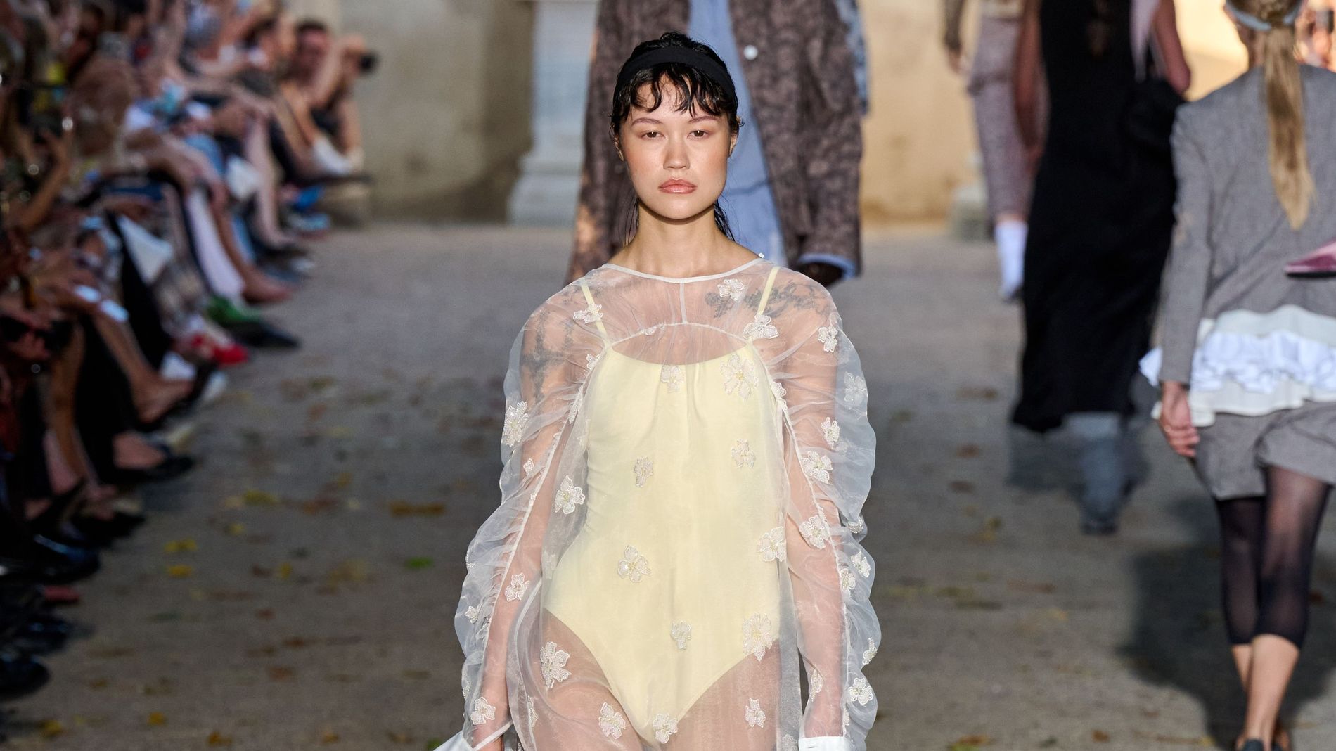 Model walking Baum und Pferdgarten SS27 Show - Copenhagen Fashion Week