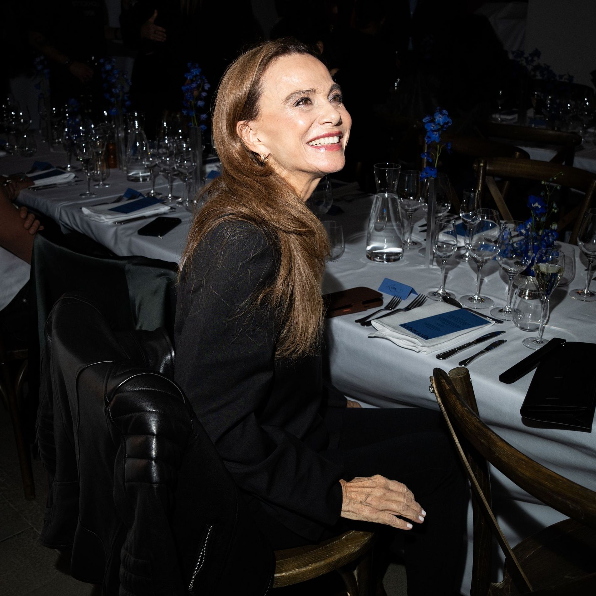 Guest pictured at the celebration of the renewed Björn Axén Stockholm flaship salon