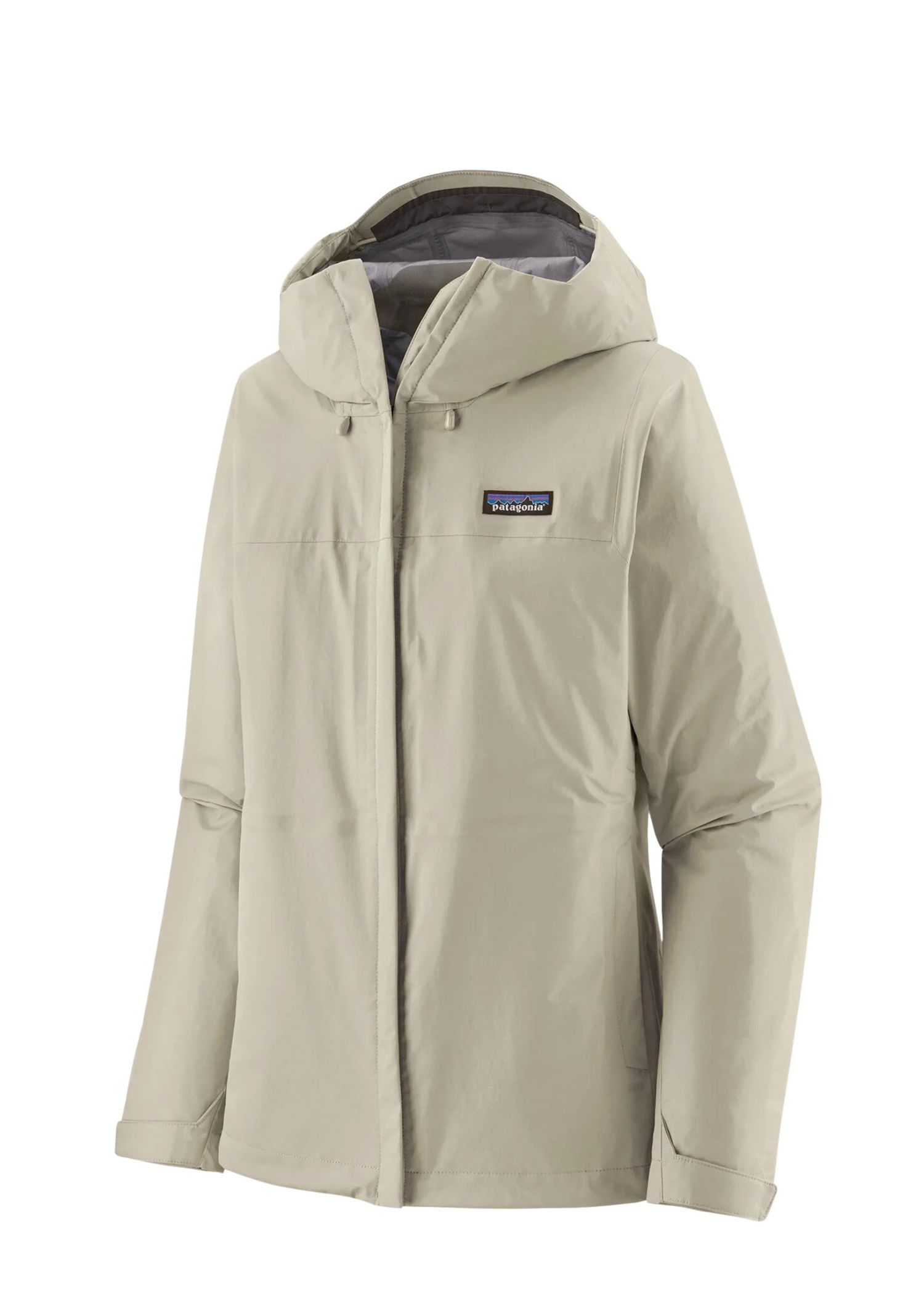 Patagonia beige shell jacket