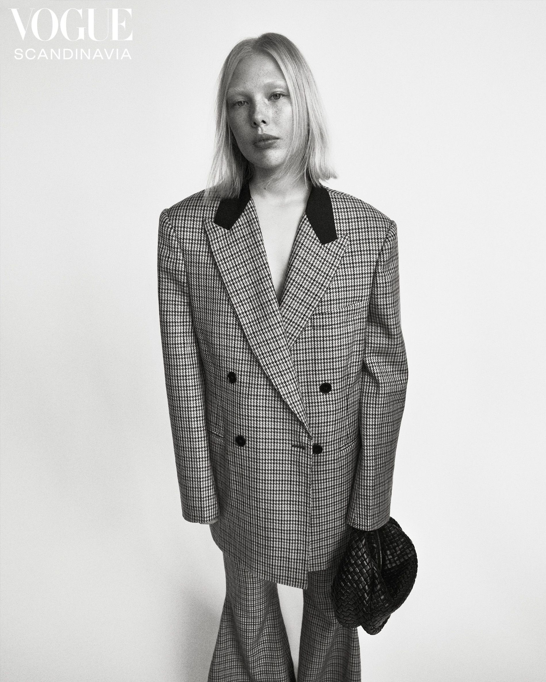 Stella McCartney checkered suit