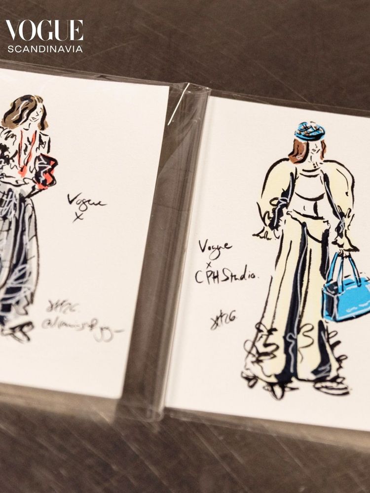 Attendee at Vogue Scandinavia X Copenhagen Studio breakfast
