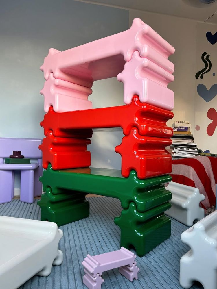 Gustaf Westman Puzzle Shelf