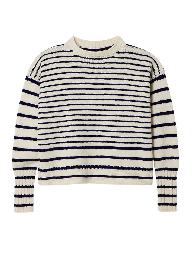 Breton Stripe Knit Sweater