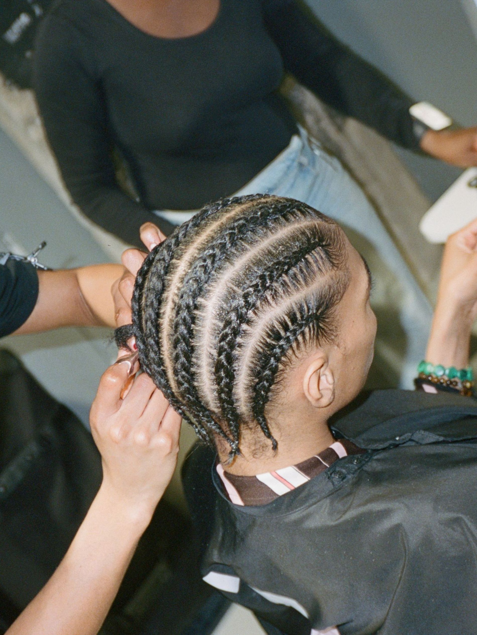 Cecilie Bahnsen autumn/winter '25 backstage beauty