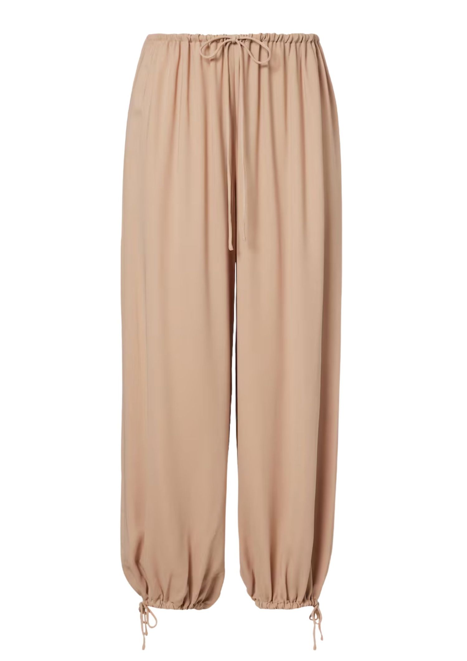 The best beige balloon trousers - Tove - On a white background