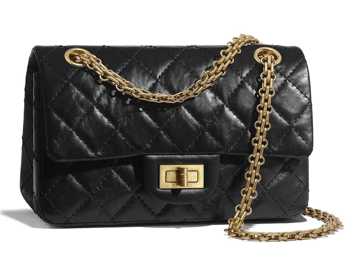 Mini 2.55 calf skin Chanel handbag