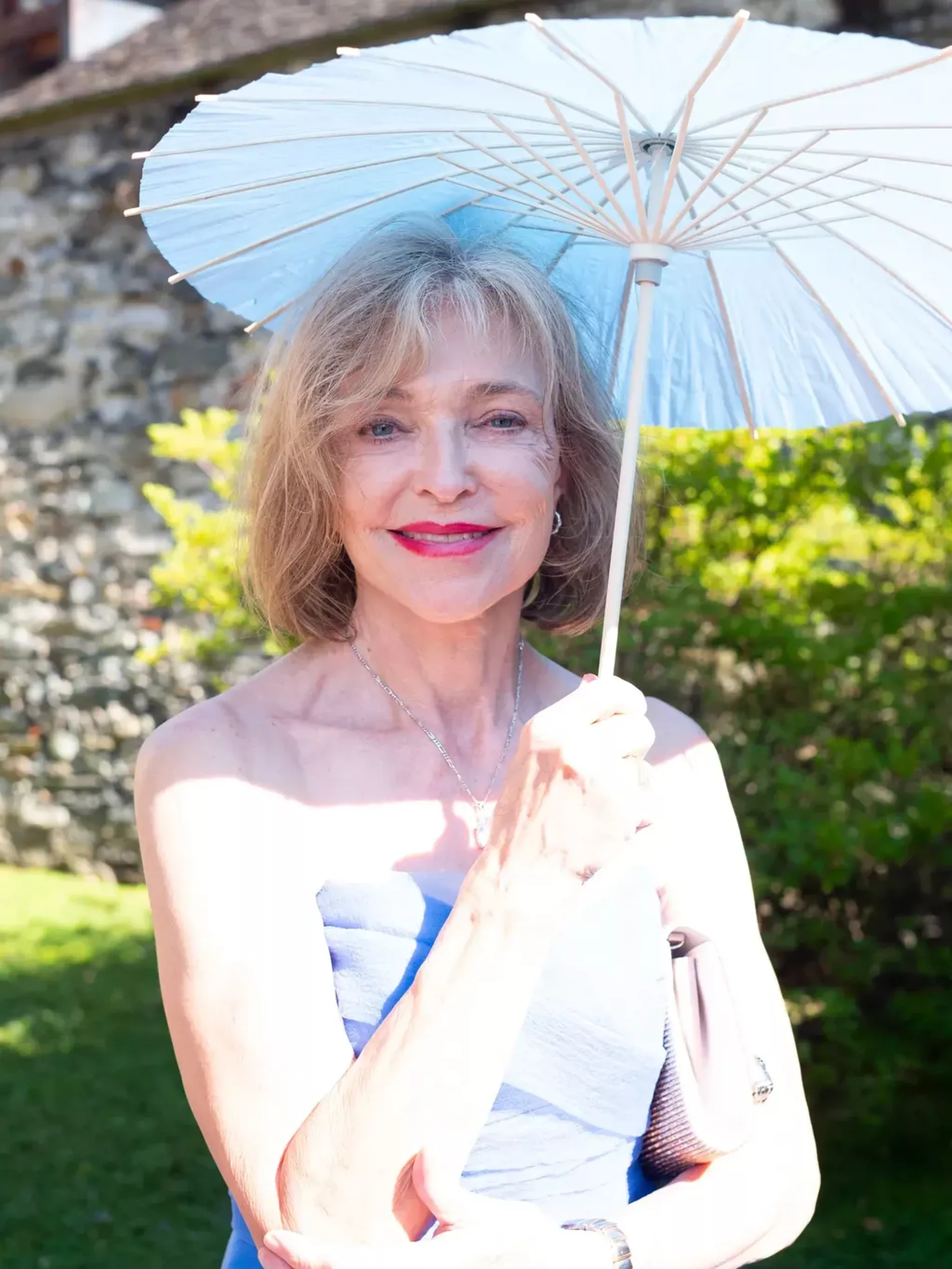 Paulina Porizkova Lakeside Italian Wedding to Jeff Greenstein