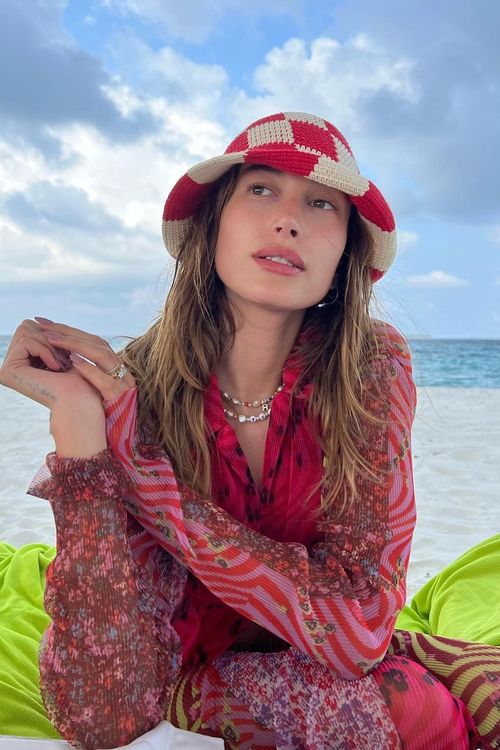 Crochet bucket hat are summer s hottest headwear according to fashion s cool kids Vogue Scandinavia