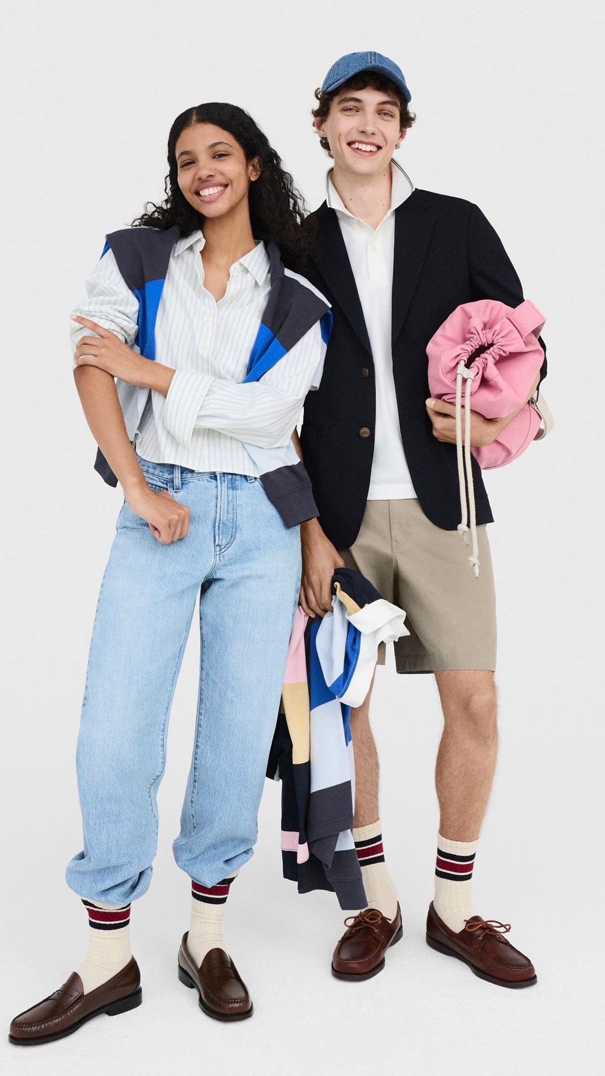 Uniqlo and JW Anderson redefine modern preppy for spring - Vogue