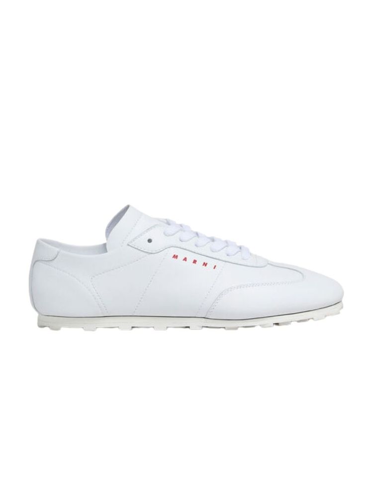 The best white leather sneakers - Marni - On a white background