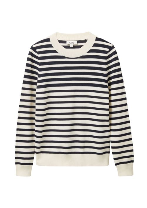 Breton Stripe Knit Sweater main image 1