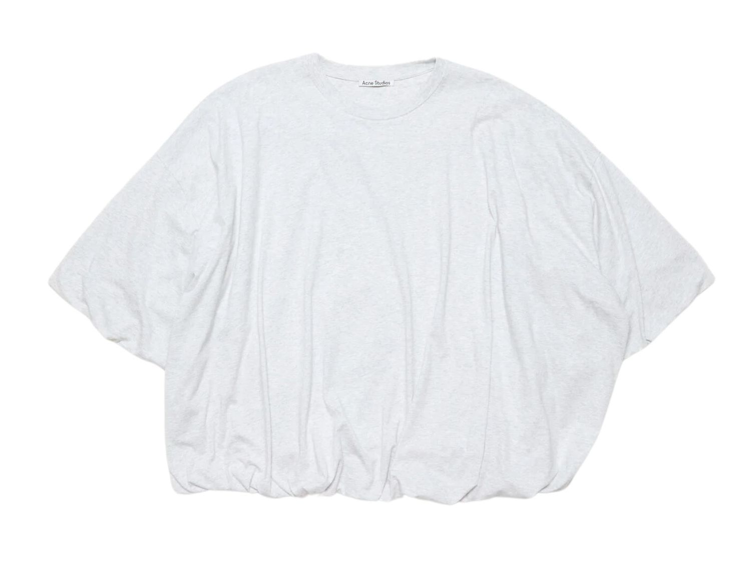 Packshot of an oversized melange T-shirt