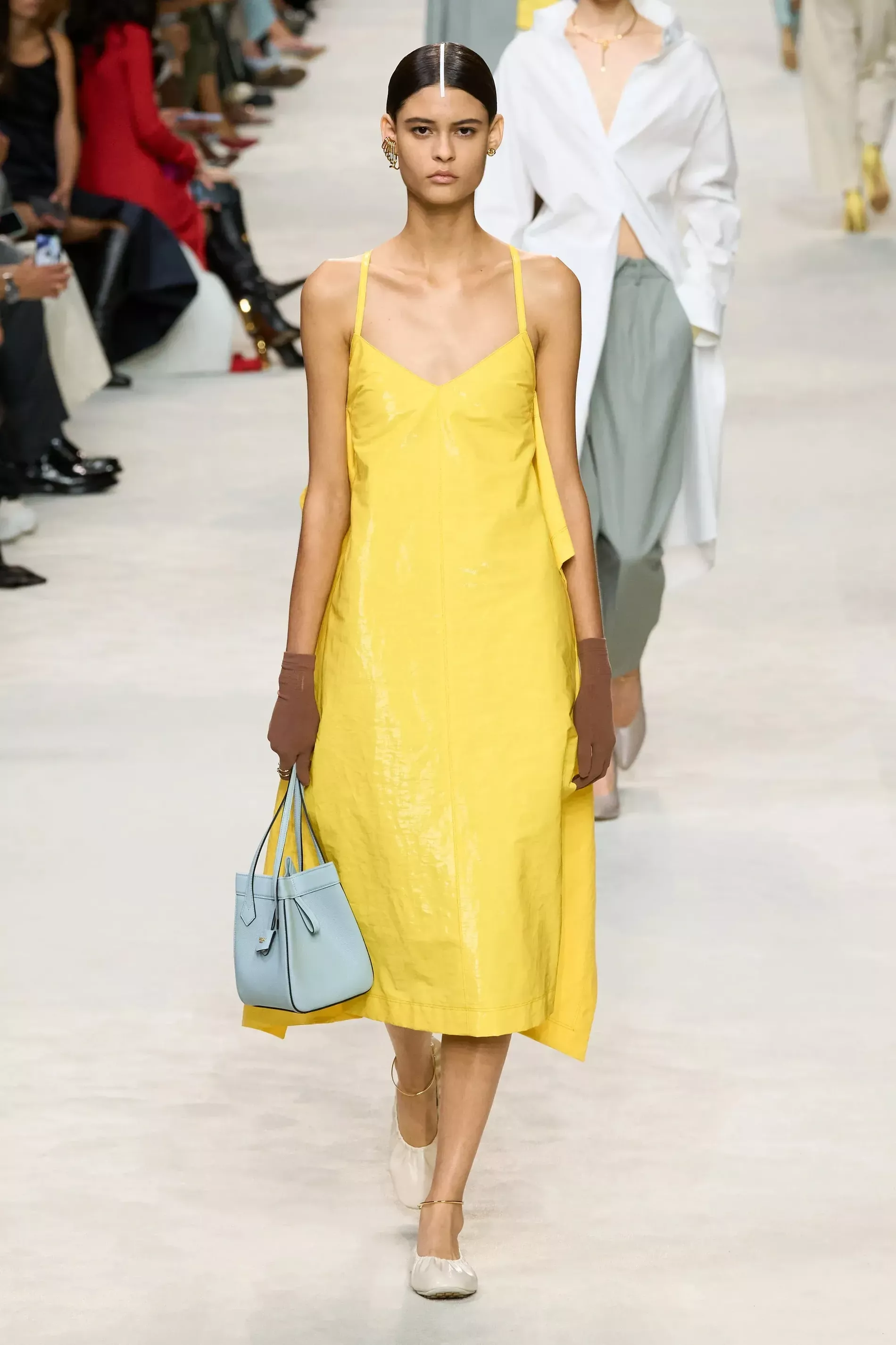 Fendi yellow sale dress