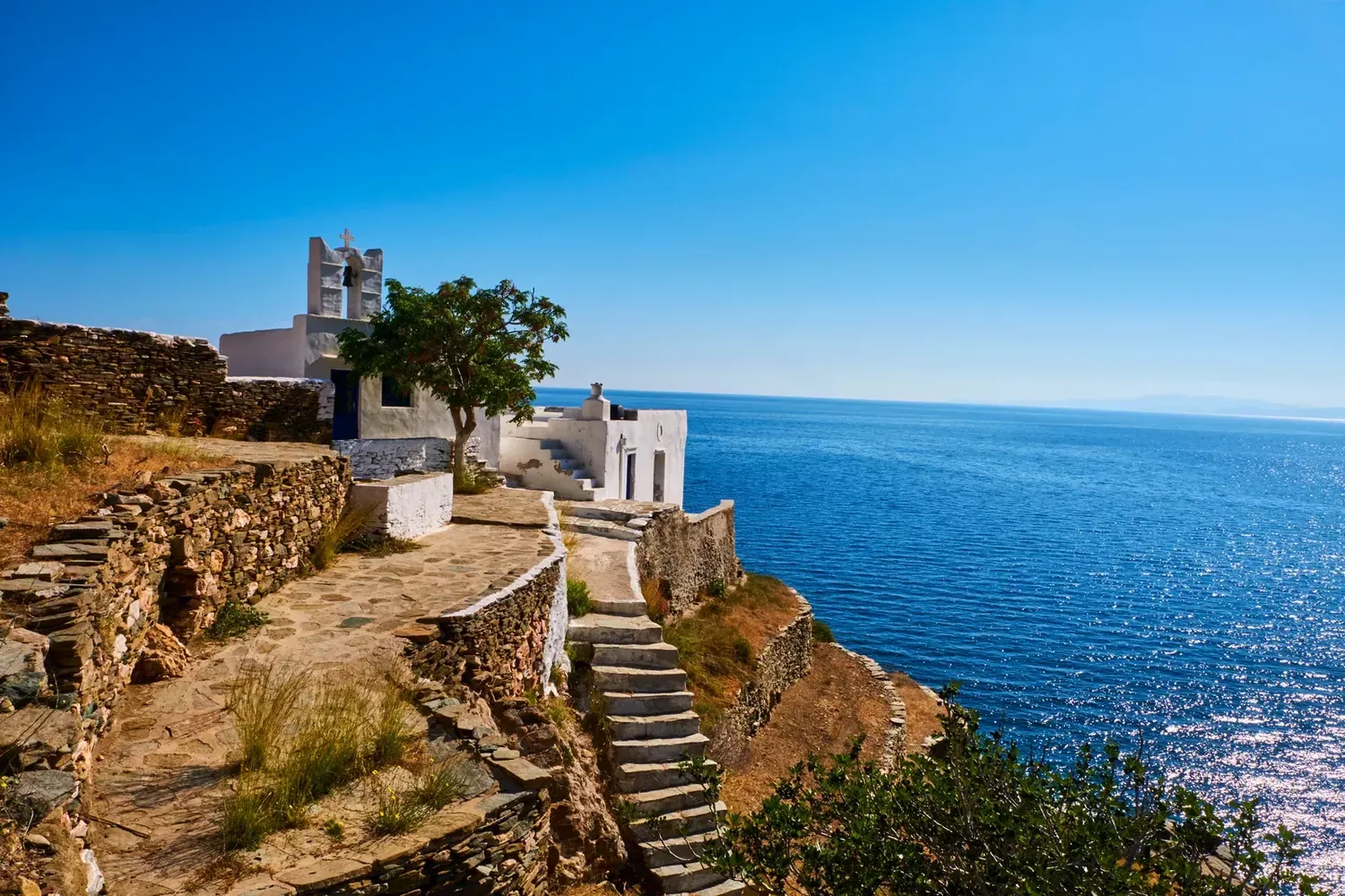 Greece, Cyclades islands, SIfnos, chapel