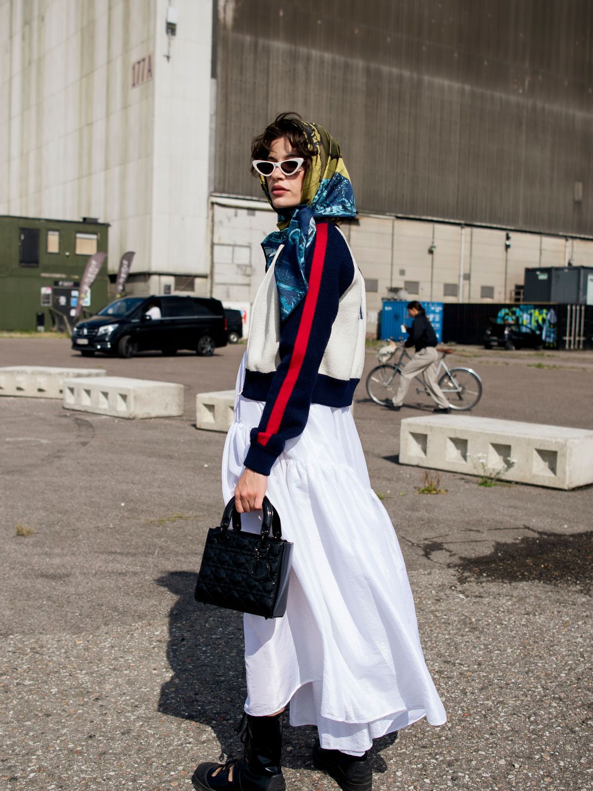 The bandana was the number one hair accessory at Copenhagen Fashion ...