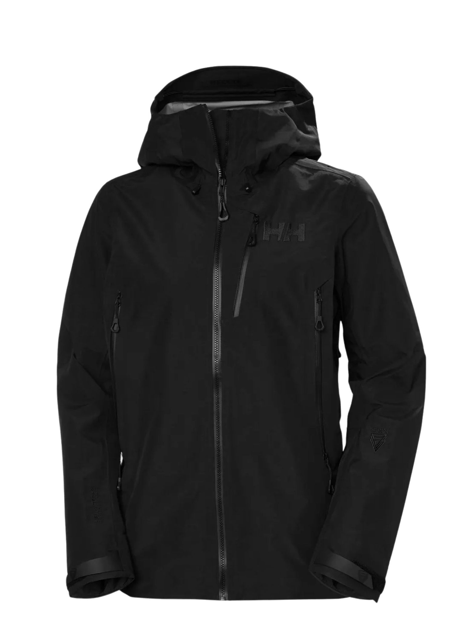 Helly Hansen black gore-tex rain jacket