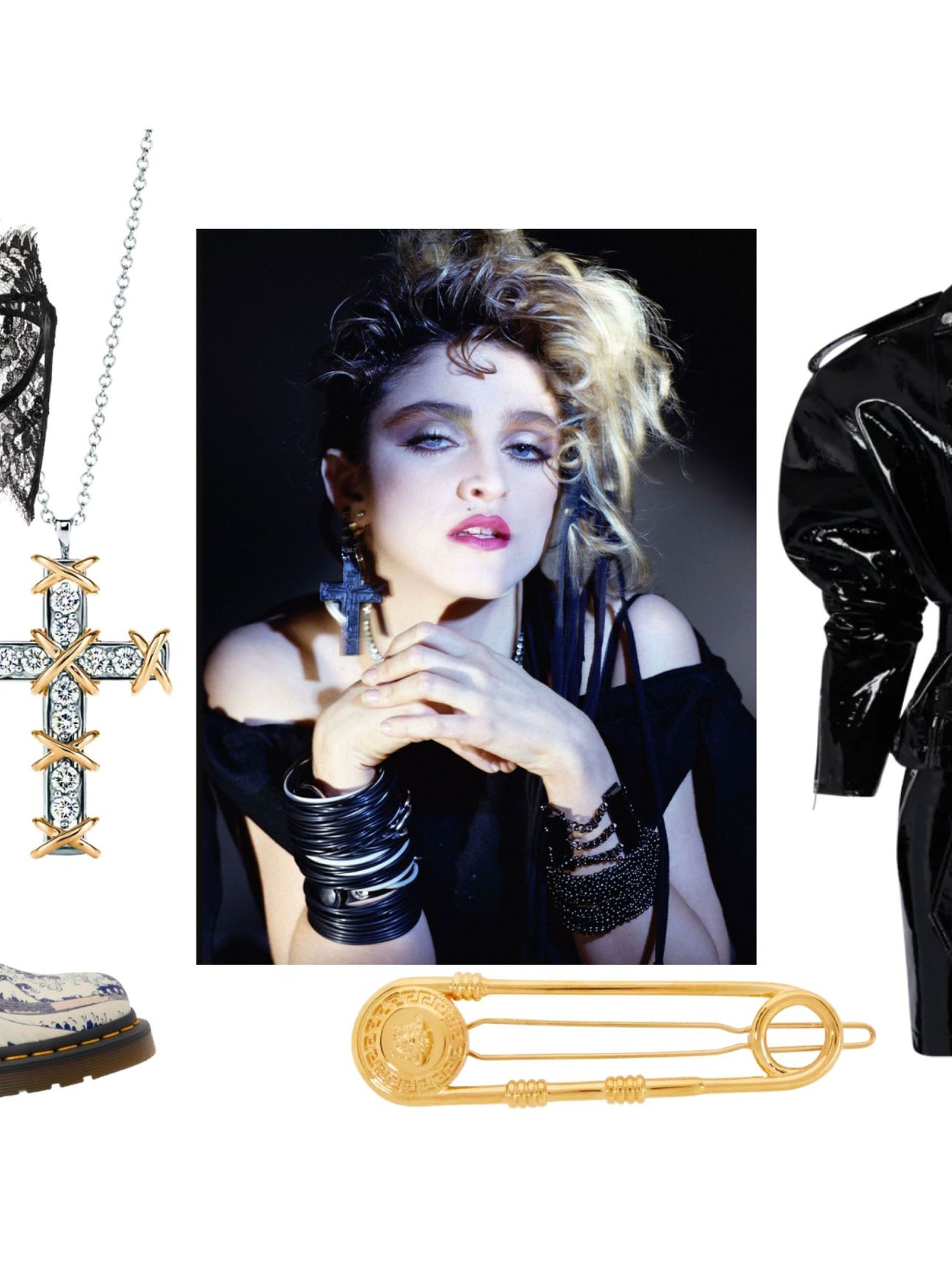 Madonna 80 Style Fashion 2024