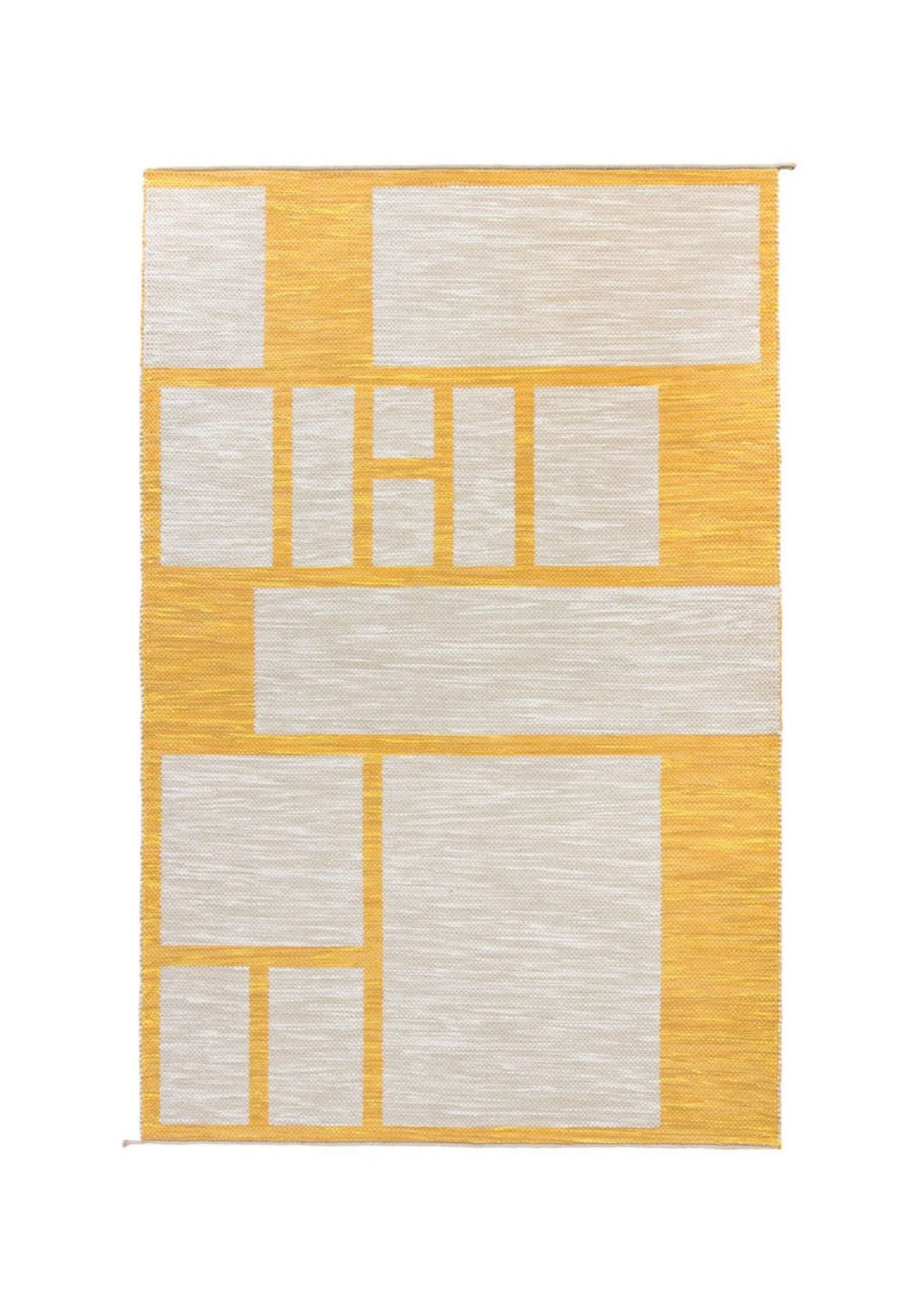 Yellow rug