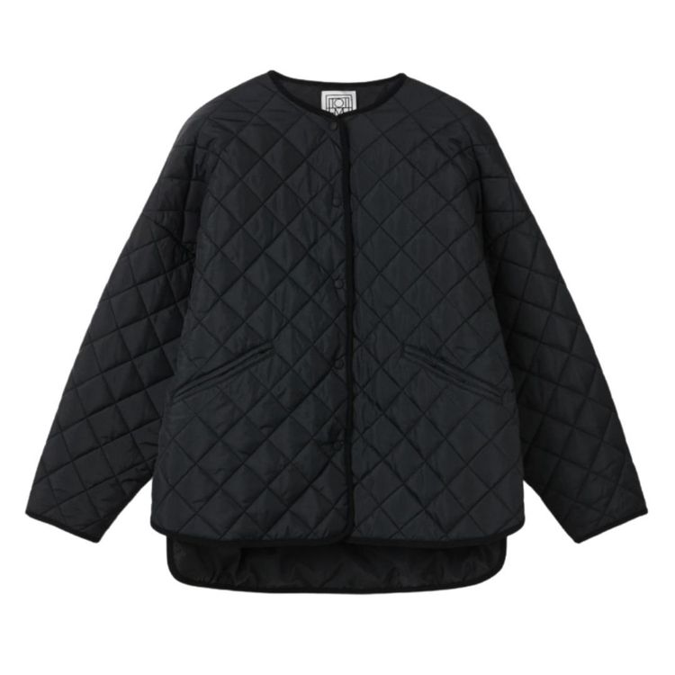 Totême Quilted jacket black