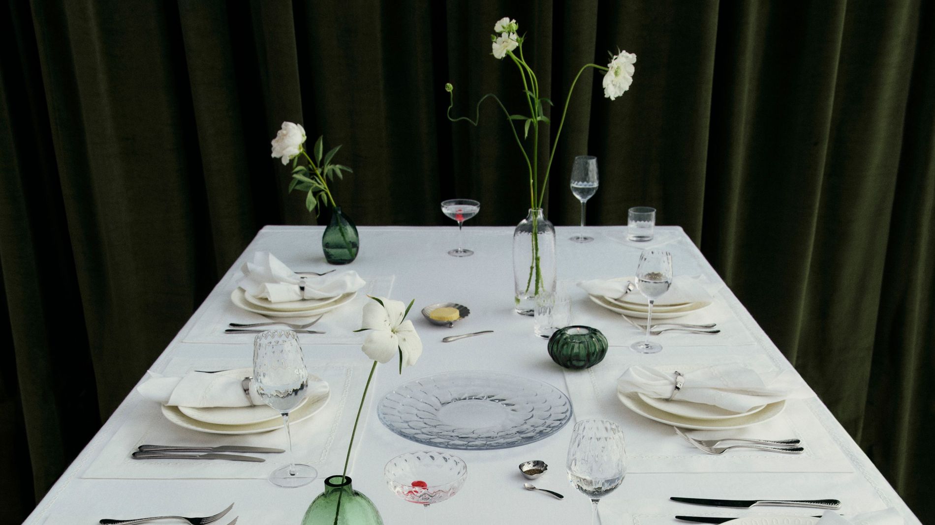 A tablescape featuring the Westwing and Victoria Beckham collection