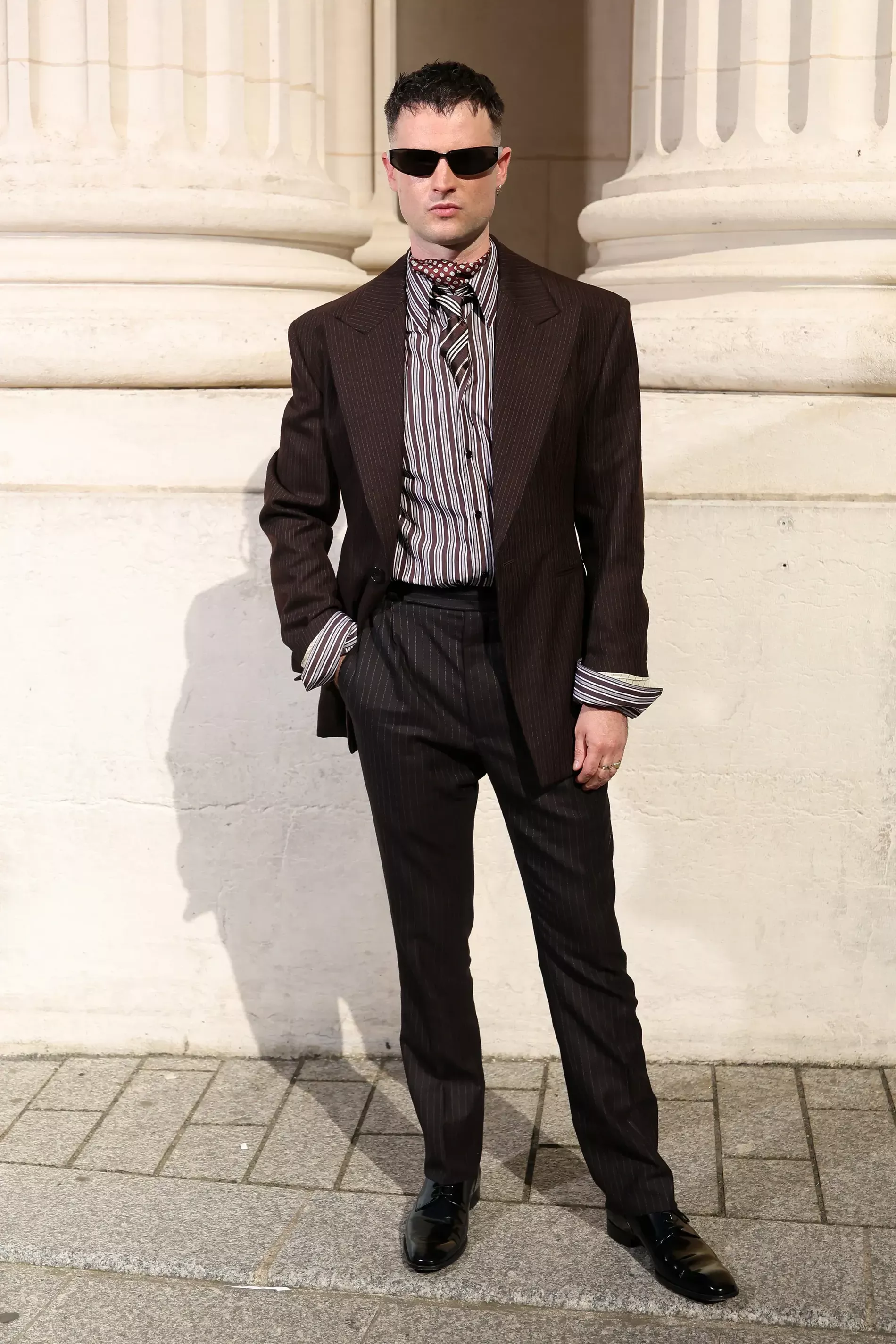 Celebrity Sightings Men’s Spring 2027 Tom Sturridge