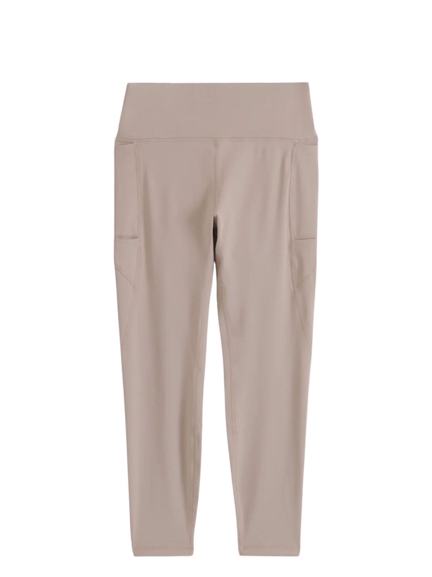 Beige running tights