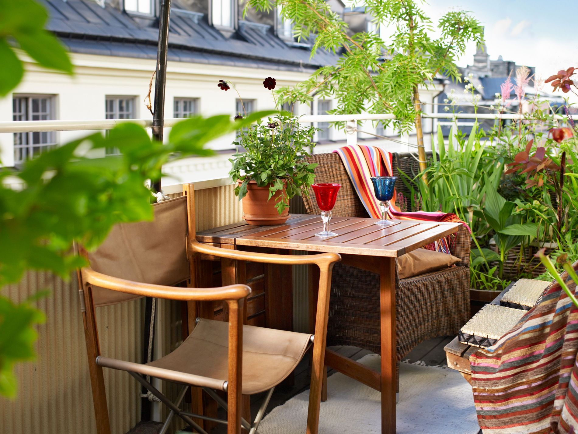 Small balcony